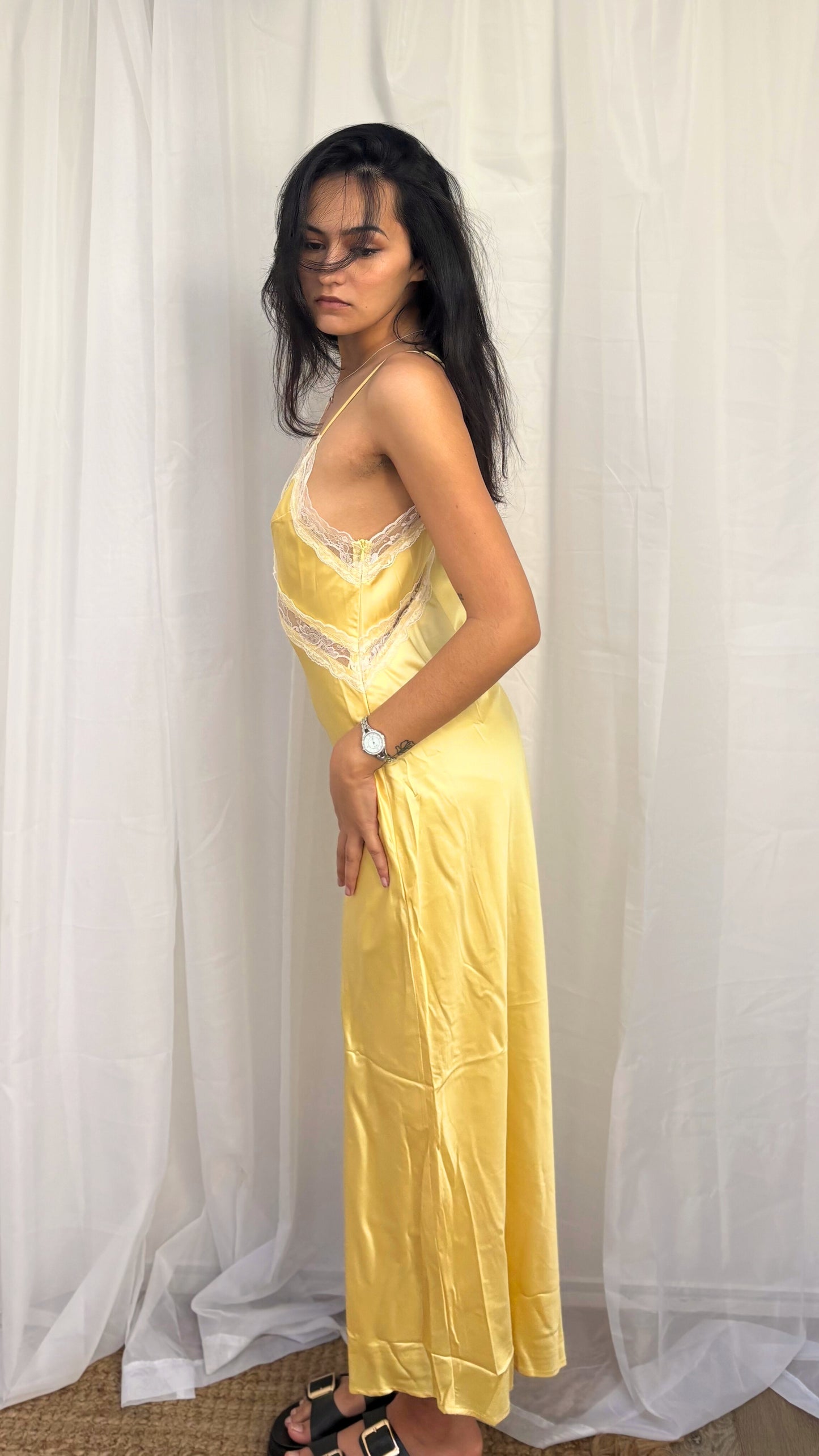 Westley Maxi Dress - Yellow