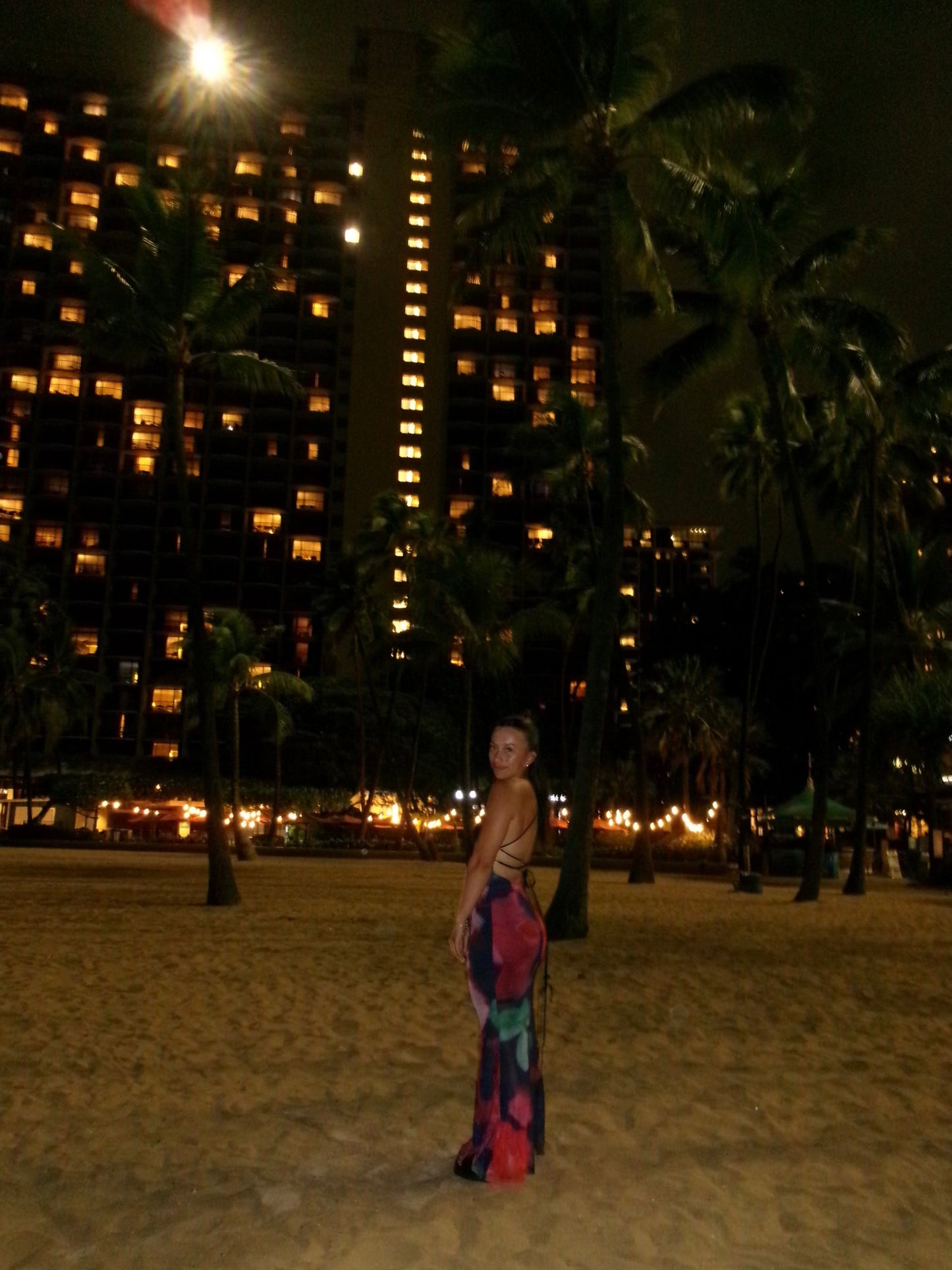 Hilo Maxi Dress- Multi Coloured