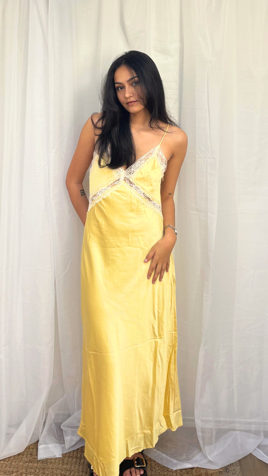 Westley Maxi Dress - Yellow