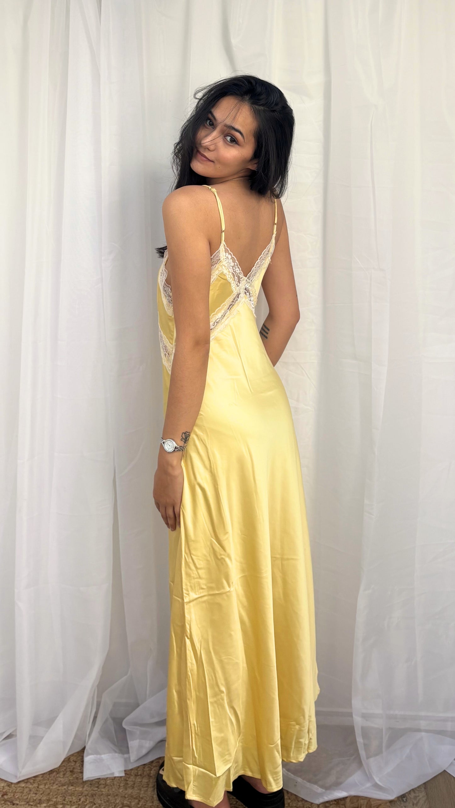 Westley Maxi Dress - Yellow