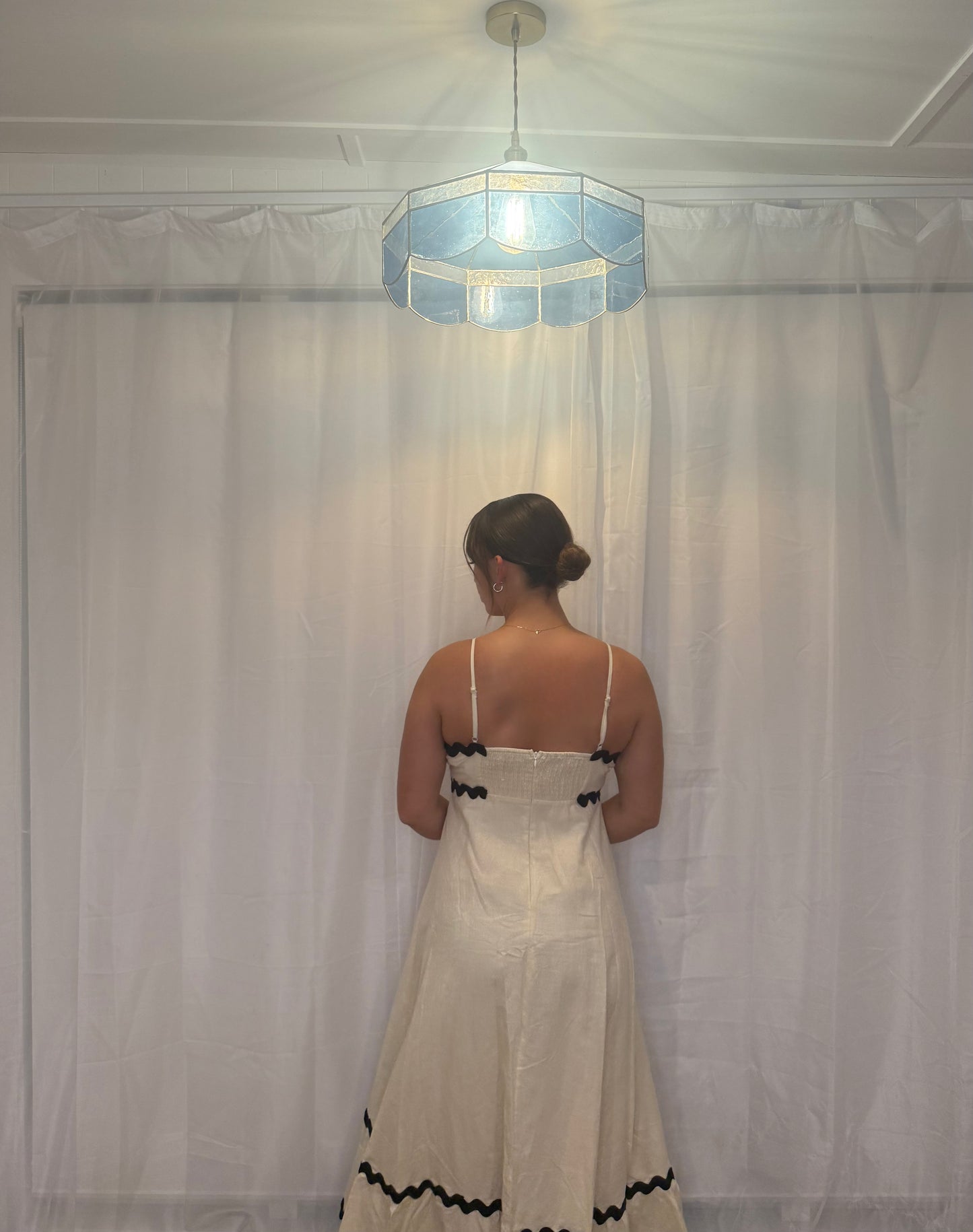 Brodey Midi Dress - Beige