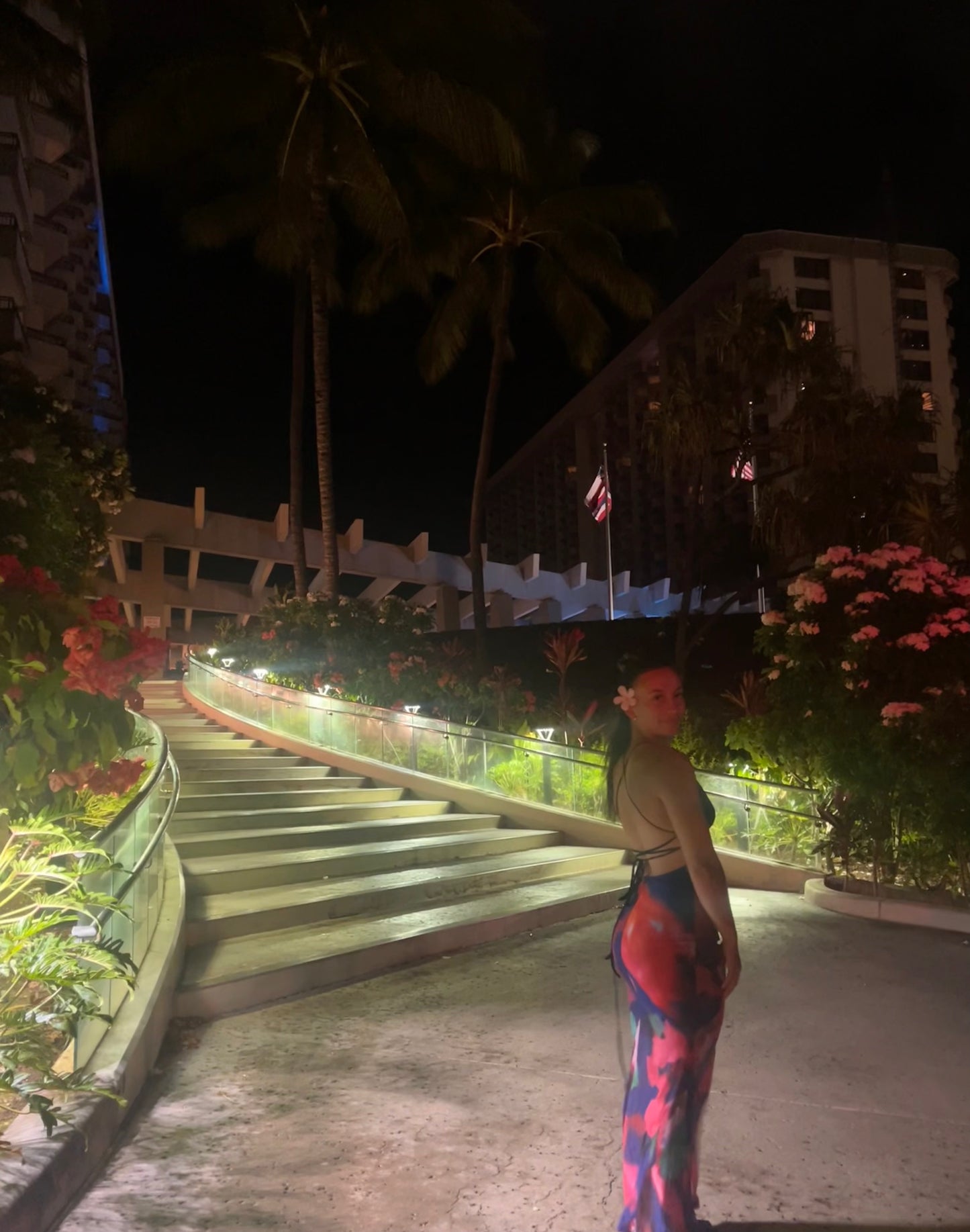 Hilo Maxi Dress- Multi Coloured