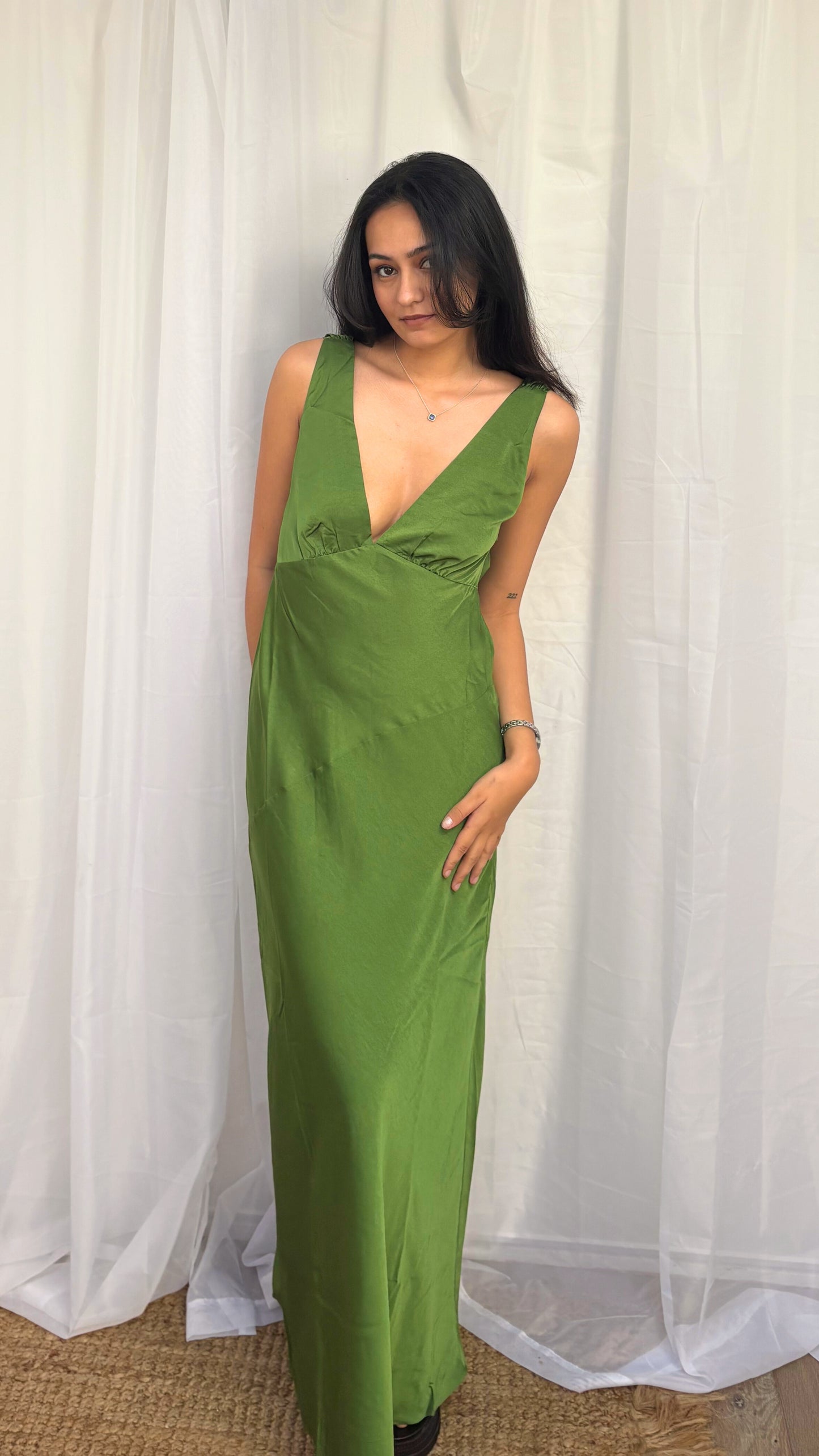 Nardia Maxi Dress - Emerald