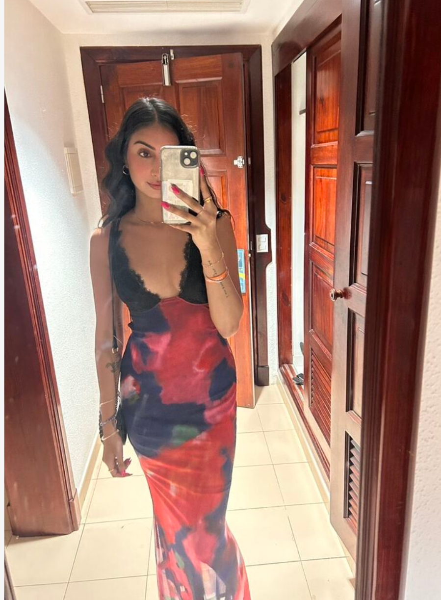 Hilo Maxi Dress- Multi Coloured